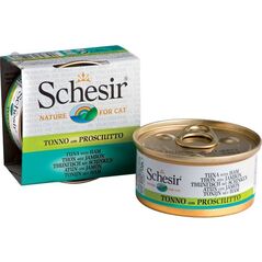 Schesir SCHESIR KOT 70g pusz. TUŃCZYK+SZYNKA