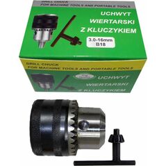 Silver GŁÓWKA DO WIERTARKI 16mm-B18-KLUCZYK /SILVER EXV004