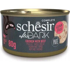 Agras Pet Foods SCHESIR AFTER DARK PATÉ Κοτόπουλο με βοδινό 80g