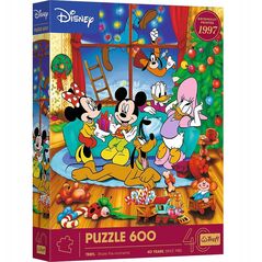 PUZZLE 600EL TREFL MIKI I PRZYJACIELE XMAS P8
