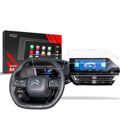 Folia matowa GrizzGlass CarDisplay Protection do Citroen e-C4 X 10" (2022-2024) [2w1]