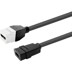 Keystone White HDMI Female to