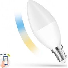 Spectrum Żarówka LED ŚWIECOWA 5W E-14 230V CCT+DIM Wi-Fi Spectrum SMART himp
