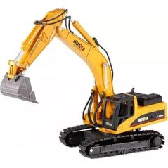 H-Toys Koparka ładowarka z łyżką na gąsienicach model z metalu Die-Cast H-toys 1710 1:50