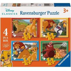 Puzzle 4w1 Król Lew