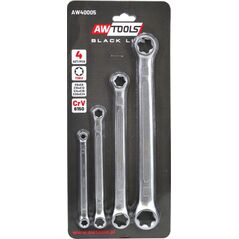 AWTools AWTOOLS ZESTAW KLUCZY OCZKOWYCH TORX E6-E24 - 4 CZĘŚCI