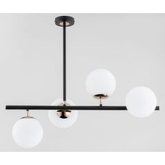 Lampa wisząca Alfa Luro White lampa wisząca 4-punktowa czarna/złota 63092 Alfa
