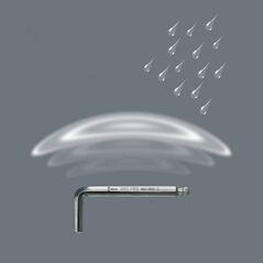 Wera KLUCZ IMBUS. 5.0 KROTKIE Z KULKA 950 PKS   WERA