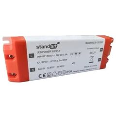 Zasilacz serwerowy Standart Standart Power Adapter Led 30W 2.5A 12V Dc Ip20