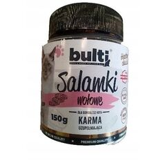 BULTI Salamki wołowe przysmak dla kota 150g
