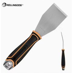 ROLLINGDOG STAINLESS STEEL CURVED SCRAPER 76mm