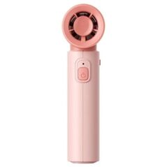 Mini wentylator Jisulife Handheld Fan Life9 3600mAh przenośny wiatraczek USB - różowy
