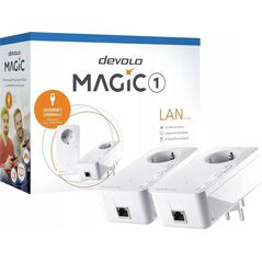 Adapter powerline Devolo devolo Magic 1 LAN 1-1-2 Starter Kit, Powerline (two adapters)