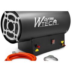 Θερμαντήρας αερίου WARMTECH WTCACG30-BEDU, μέγ. ισχύς 30 kW, ροή αέρα 650 m3/h
