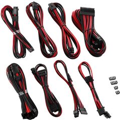 CableMod RT-Series PRO ModMesh 12VHPWR Dual Cable Kit for ASUS/Seasonic - black/red