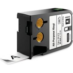 Dymo DYMO XTL taśma vinylowa trwała (24 mm), czarna na białym 7m długości