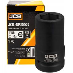 Βαθύ κρουστικό καρυδάκι JCB 1" 29mm (6-γωνιακό)