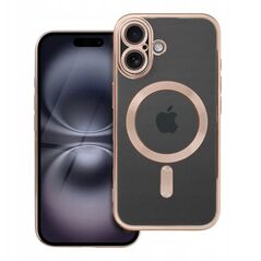Θήκη ELECTRO MAG COVER συμβατή με MagSafe για IPHONE 16 καφέ