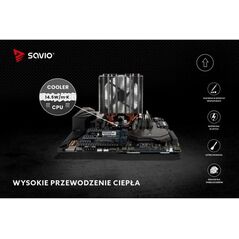 savio Pasta termoprzewodząca Glacier 14,5 W/mK, 4g TG-04