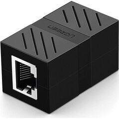 Ugreen Złączka, przedłużka sieciowa RJ45 UGREEN Ethernet, 8P/8C, Cat.7, UTP (czarna)