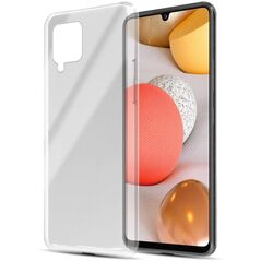 Θήκη Πλάτης Ακρυλική Mocco Θήκη Σιλικόνης για Samsung Galaxy A42 5G Διαφανής