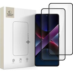 SZKŁO HARTOWANE TECH-PROTECT GLASS FIT+ 2-PACK XIAOMI POCO X7 PRO 5G BLACK