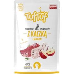BULT Karma mokra dla psa TUF TUF kaczka z jabłkiem 300 g