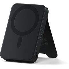 Satechi OntheGo Powerbank 10K - magnetyczny powerbank z podstawką 10k mAh kompatybilny z MagSafe i Qi2 (black)