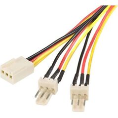 StarTech 3pin Molex, 0,3m (TX3SPLIT12)