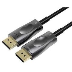PREMIUMCORD Οπτικό καλώδιο DisplayPort 1.4 σύνδεσης M/M, επιχρυσωμένοι σύνδεσμοι 30m