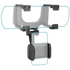 Mobilis Universal Car Rear Mirror Mount for Smartphone