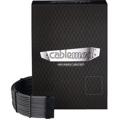 CableMod C-Series Pro ModMesh Sleeved 12V-2x6 12VHPWR Dual StealthSense Cable Kit for Corsair RMi, RMx (Black Label) - carbon