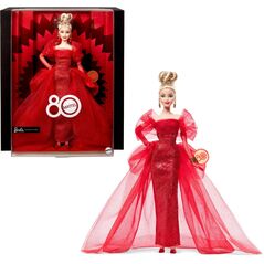 BARBIE collectible doll Mattel 80 (JBJ17)