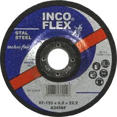 Techniflex Tarcza do metalu 180 x 3,2mm wygięta (IFM42-180-3.2-22A30R)