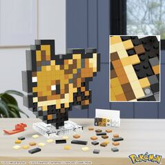 Mattel Mattel MEGA Pokémon Eevee Pixel Art, Construction Toy