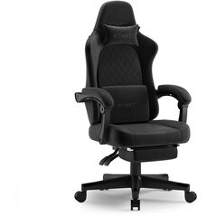 Fotel SENSE7 DEVON alcantara czarny