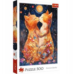 PUZZLE 500 Pocałunek w świetle księżyca 37546