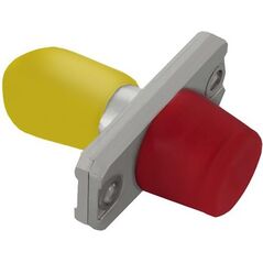 Qoltec Adapter światłowodowy hybrydowy FC/UPC-ST/UPC simplex SingleMode (54157)