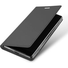 Dux Ducis Etui Dux Ducis skin leather LG Q8 szare