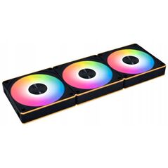 Wentylator Lian Li UNI FAN CL Wireless ARGB PWM 120mm Black 3 sztuki i kontroler (12CL1W3B)