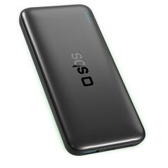 Powerbank SBS Infinity 10000mAh 10W LiFePo₄ USB-A USB-C - czarny