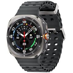 Samsung Galaxy Watch Ultra 3,81 cm (1.5") AMOLED 47 mm Cyfrowy 480 x 480 px Ekran dotykowy 4G Srebrny, Tytan Wi-Fi GPS