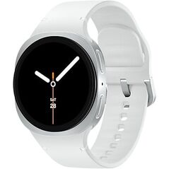 Samsung Galaxy Watch 8 3,81 cm (1.5") AMOLED 40 mm Cyfrowy 480 x 480 px Ekran dotykowy 4G Srebrny Wi-Fi GPS