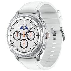 Samsung Galaxy Watch 8 Classic 3,3 cm (1.3") AMOLED 46 mm Cyfrowy 438 x 438 px Ekran dotykowy Srebrny Wi-Fi GPS