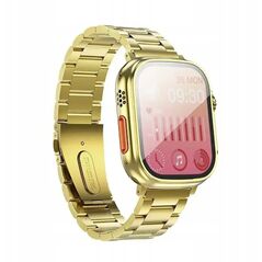 Smartwatch Hoco 1,96" TFT z funkcją rozmowy Y12 Ultra titanium złoty [EOL]