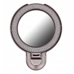 Βάση τηλεφώνου CIRCLE MIRROR - αυτοκόλλητη - μαύρη