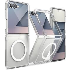 Etui do Galaxy Z Flip 7 Magsafe Ringke Fusion, przezroczyste