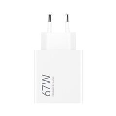 Φορτιστής Ταξιδίου Ταχείας Φόρτισης Xiaomi HyperCharge με Έξοδο USB A 67W Λευκό 6932554423599 6932554423599 έως και 12 άτοκες δόσεις
