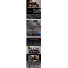 Thermaltake G700 RGB Gaming Desk
