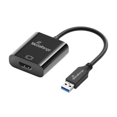 MediaRange USB-A to HDMI Audio and Video Converter, 20cm, Black (MRCS232) έως 12 άτοκες Δόσεις